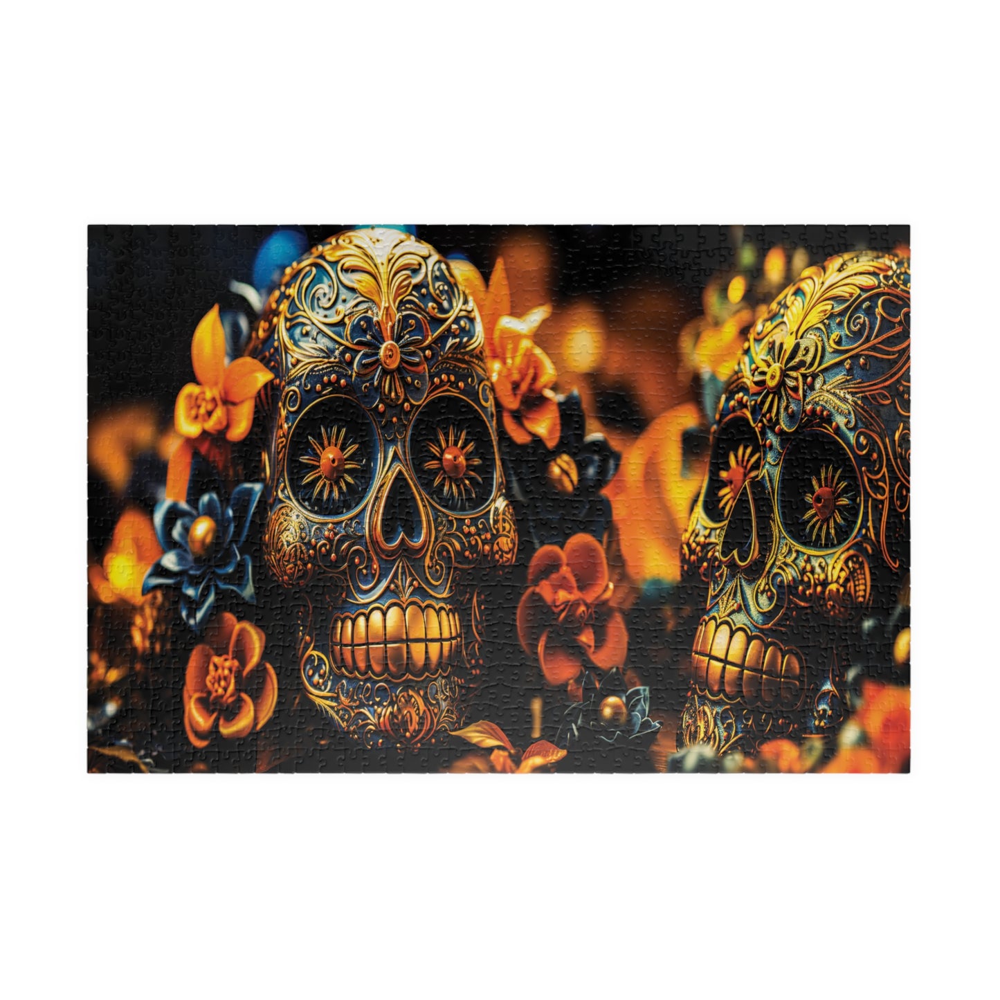 🎨✨Enchanting Skulls: A Fusion of Cultures and Artistry