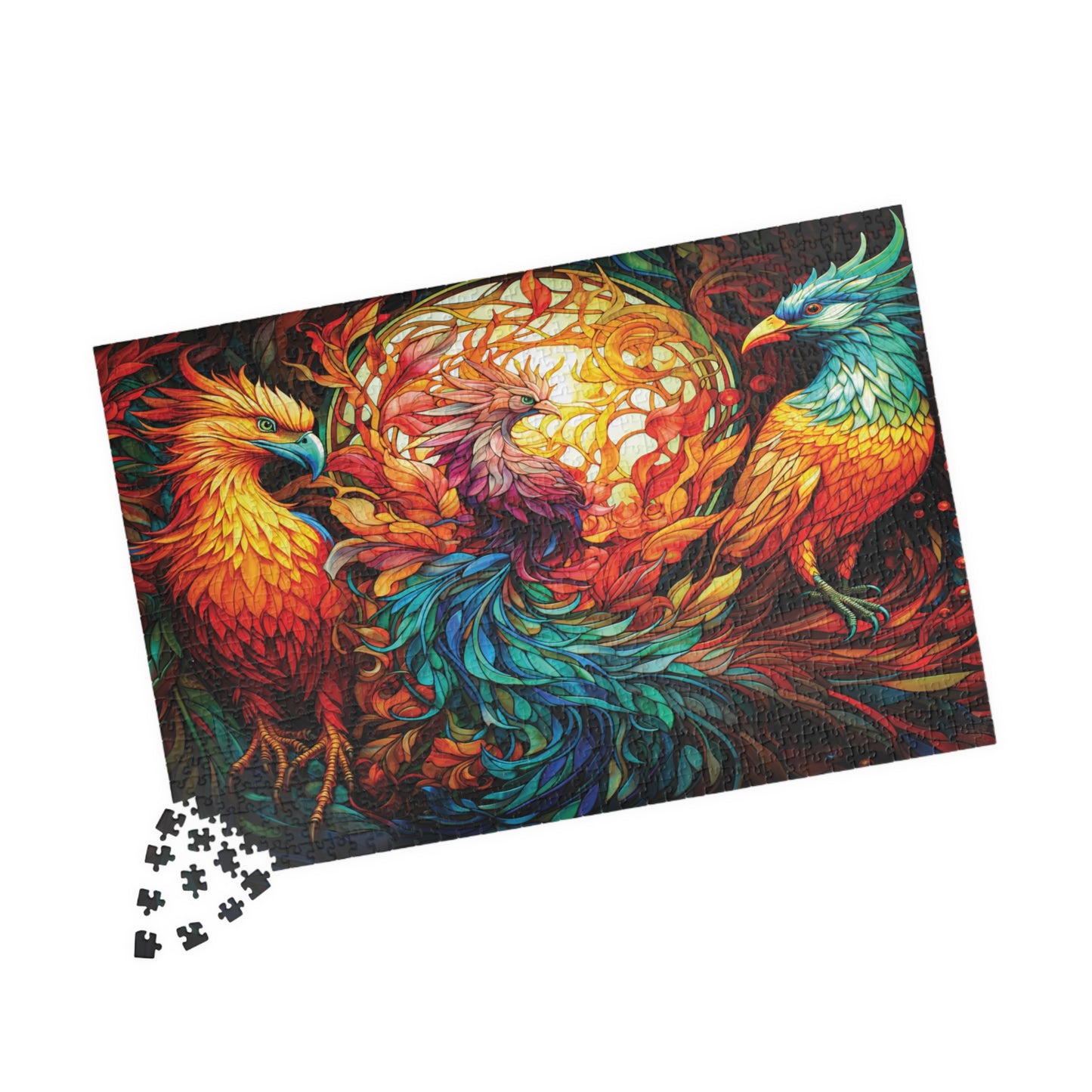 🎨✨Fractal Phoenix: Captivating Artistic Fusion