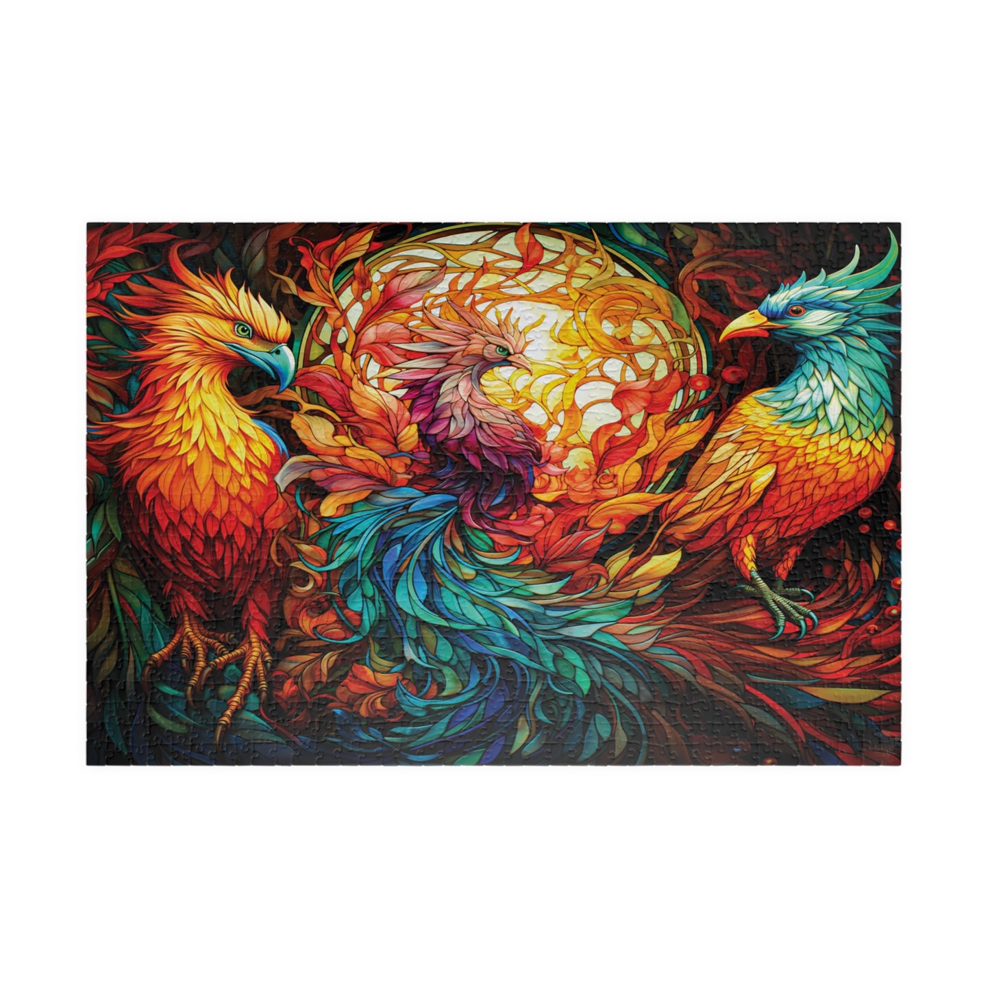 🎨✨Fractal Phoenix: Captivating Artistic Fusion